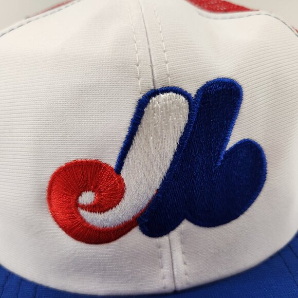 Montreal Expos Ted Fletcher Trucker Hat Vtg Embroidered - Picture 3 of 11